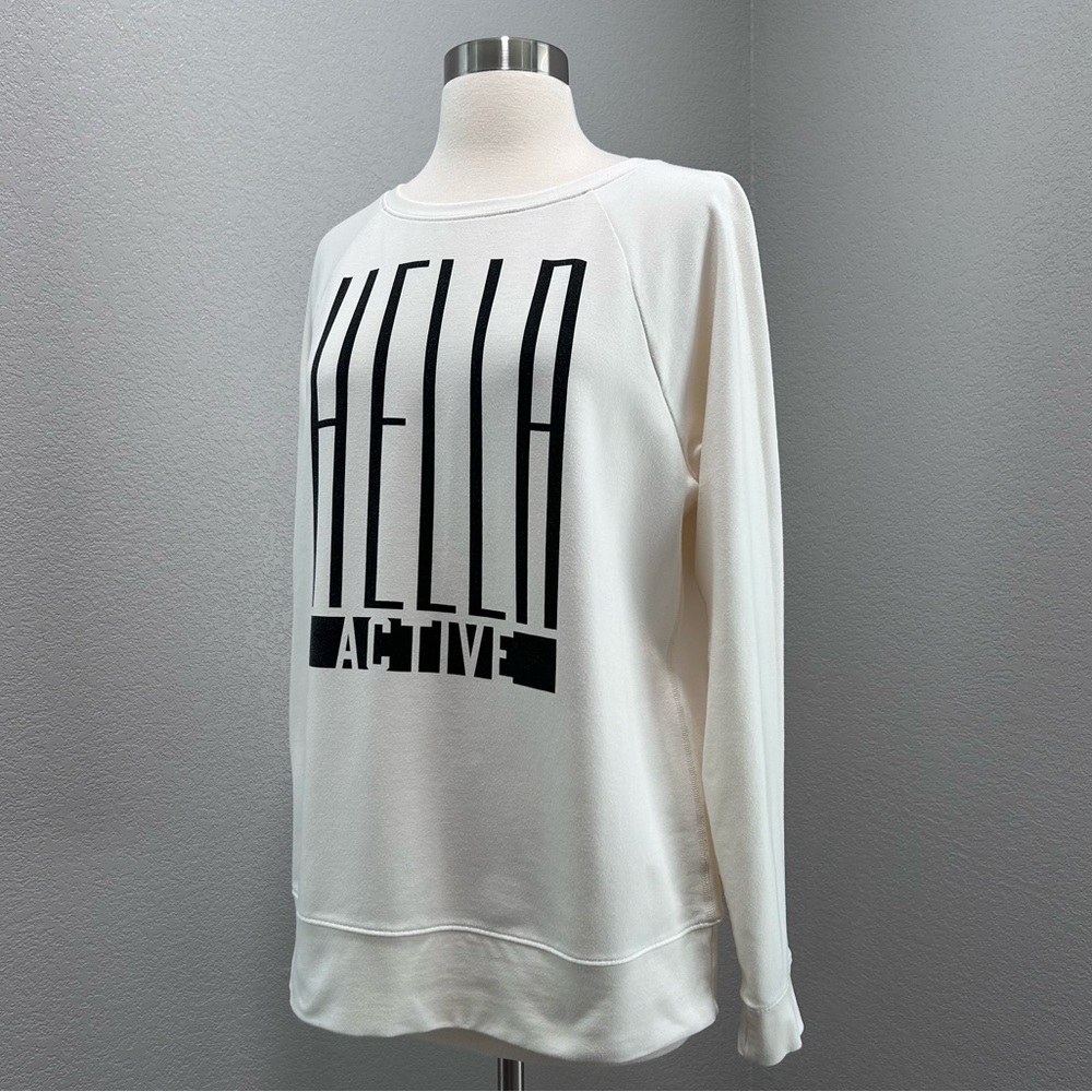 Lucy “Hella Active” Long Sleeve Message Sweatshirt - Picture 3 of 7